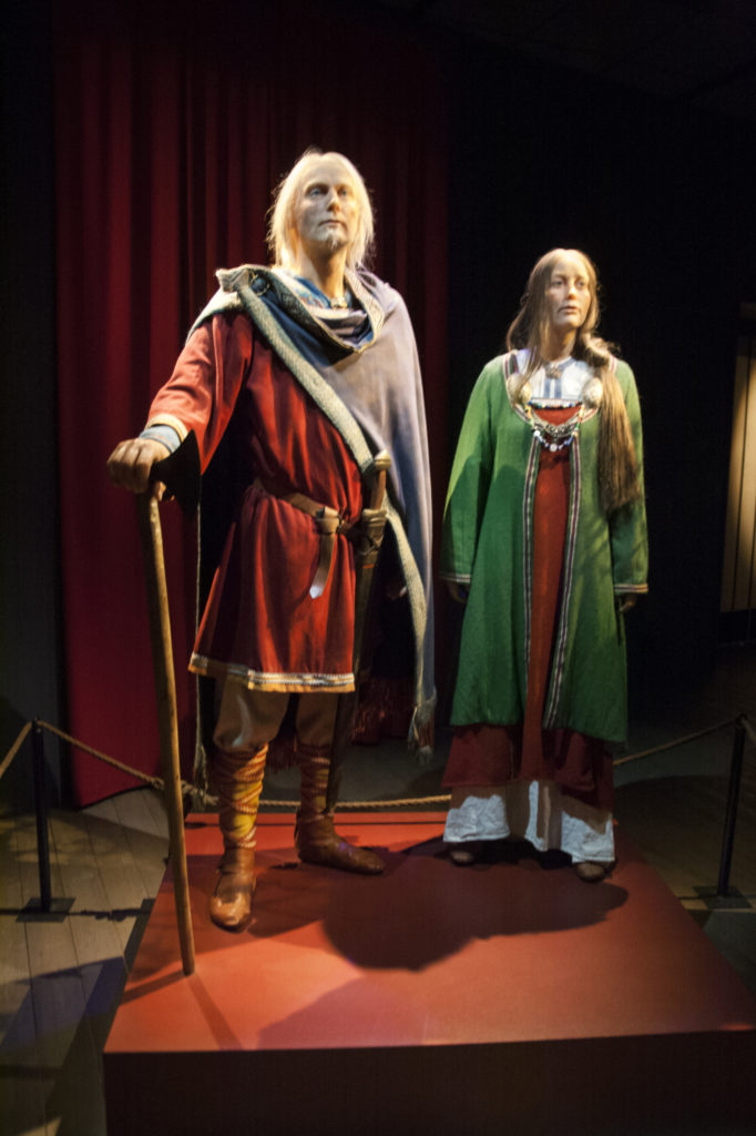 viking clothing reconstruction at lofotr